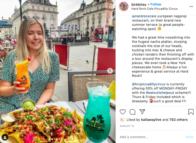 Influencer coverage Birk Bites